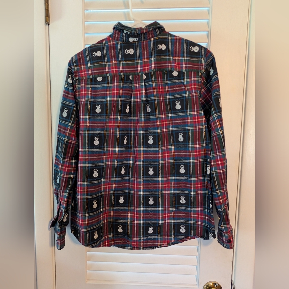 Vintage Classic Elements Medium Button Up Snowman… - image 7